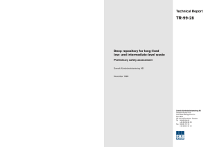 Deep repository for long-lived low- and intermediate-level