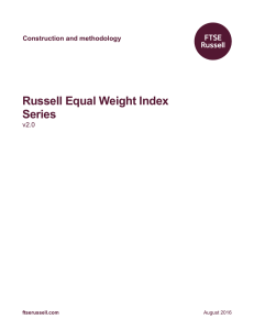Russell Equal Weight Index Series