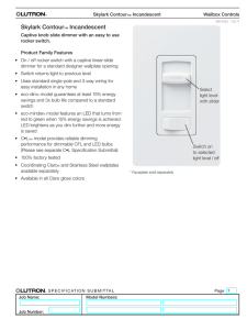 Skylark Contour™ Incandescent