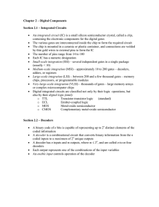 Chapter 2 – Digital Components