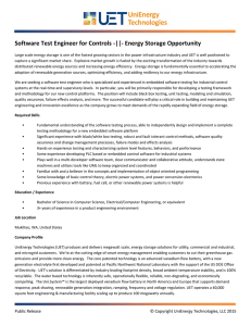 Software Test Engineer for Controls -||