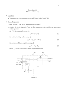 To measure the relavent parameters of an IC phase