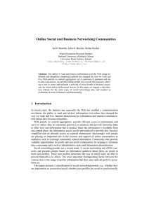 Lecture Notes in Computer Science: - CEUR