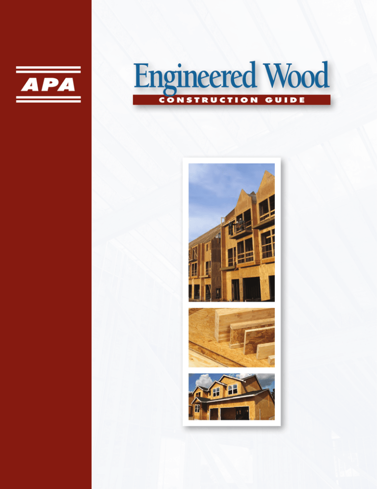 APA Engineered Wood Construction Guide
