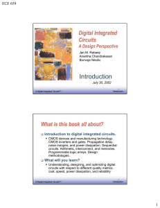 Digital Integrated Circuits