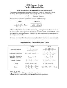 UCSD Summer Session Physics 2B Formula Sheet