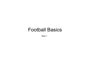 Football 101 part 1
