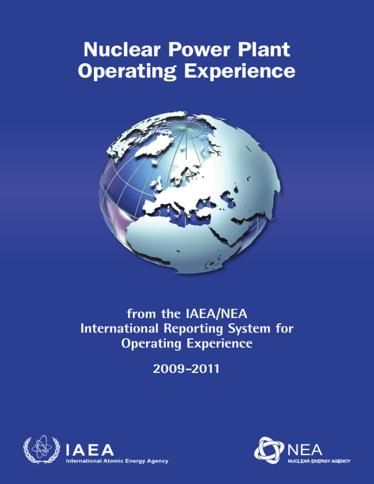 Nuclear Power Plant Operating Experience from the IAEA/NEA