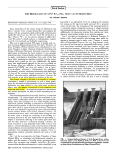 Book Review By Hubert Chanson Butterworth