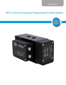 SPCS-2 Servo Pneumatic Control System User Manual