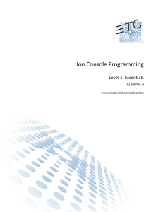 Ion Level 1: Essentials