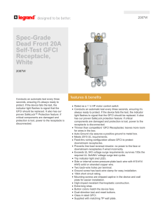 Spec-Grade Dead Front 20A Self