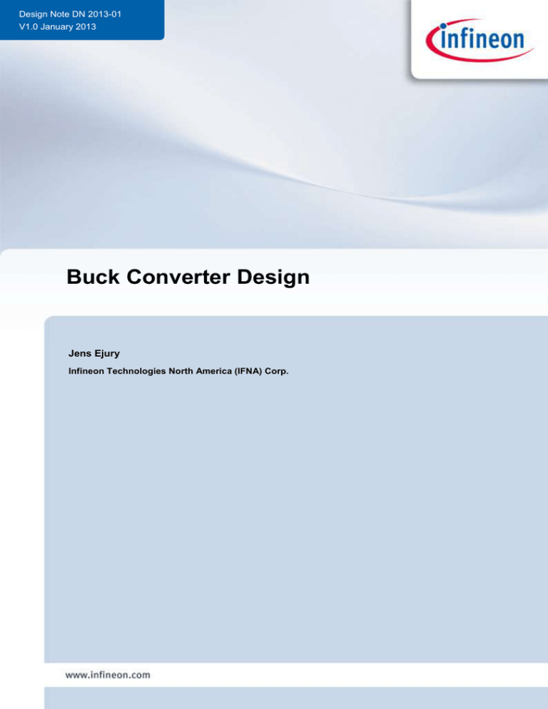 Buck Converter Design Note