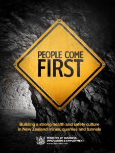 People Come First: promote a strong health and safety culture