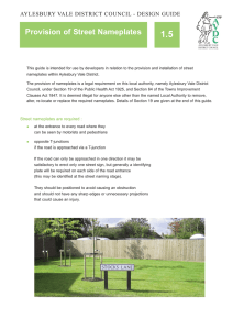 Provision of Street Nameplates PRINT:Householder application final