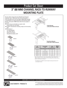 Rack-To-Runway Mounting Plate