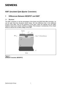 IGBT (Insulated Gate Bipolar Transistor)