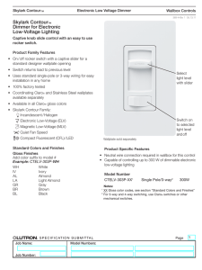 Skylark Contour Spec