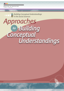 Approaches to Building Conceptual - Social Sciences Online