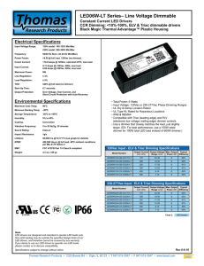 LED06W-LT - Thomas Research Products