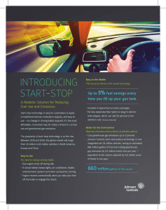 Start-Stop Fact Sheet