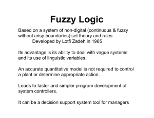 Fuzzy Logic Example