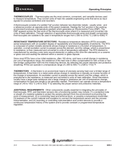 Operating Principles