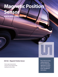 Magnetic Position Sensor