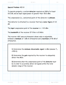 Special Problem 4.E-3 To operate properly, a certain detector
