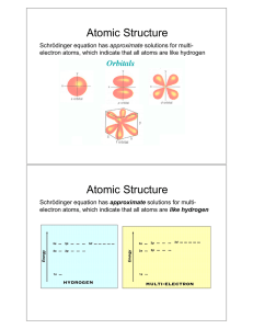 Atomic Structure: Electron Configuration & Periodic Trends