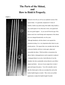 Shinai Parts & Proper Grip: A Kendo Guide
