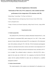 Electronic Supplementary Information Fabrication of Mn