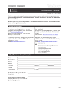Qualified Person Certificate.cdr - Saskatchewan Publications Centre