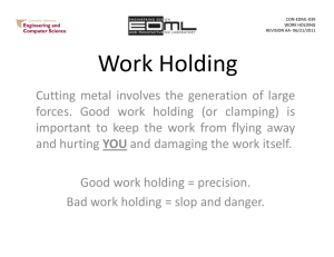 CON-EDML-039 Work Holding