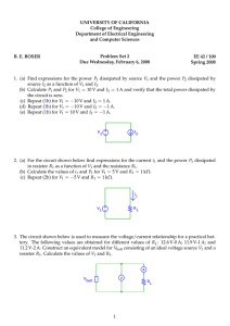 Problem Set 2 - EECS at UC Berkeley