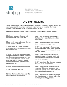 Dry Skin Eczema - Stratica Medical