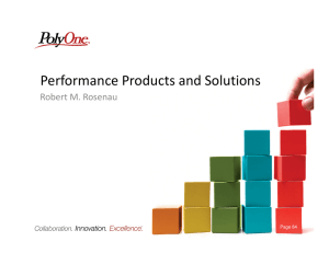 Performance Products and Solutions