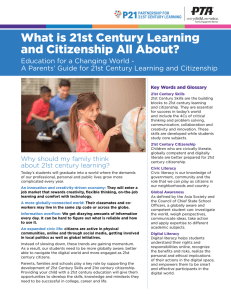 What is 21st Century Learning and Citizenship All About?