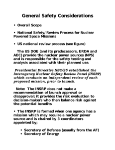 General Safety Considerations