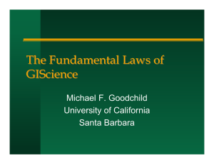 The Fundamental Laws of GIScience