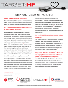 Target Heart Failure_Telephone Follow Up Fact Sheet