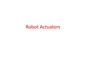 Robot Actuators