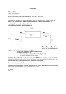 Iin Vin Vin and Iin are the values given in [Series Impedance] Vload