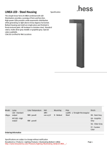 LINEA LED - Steel Housing