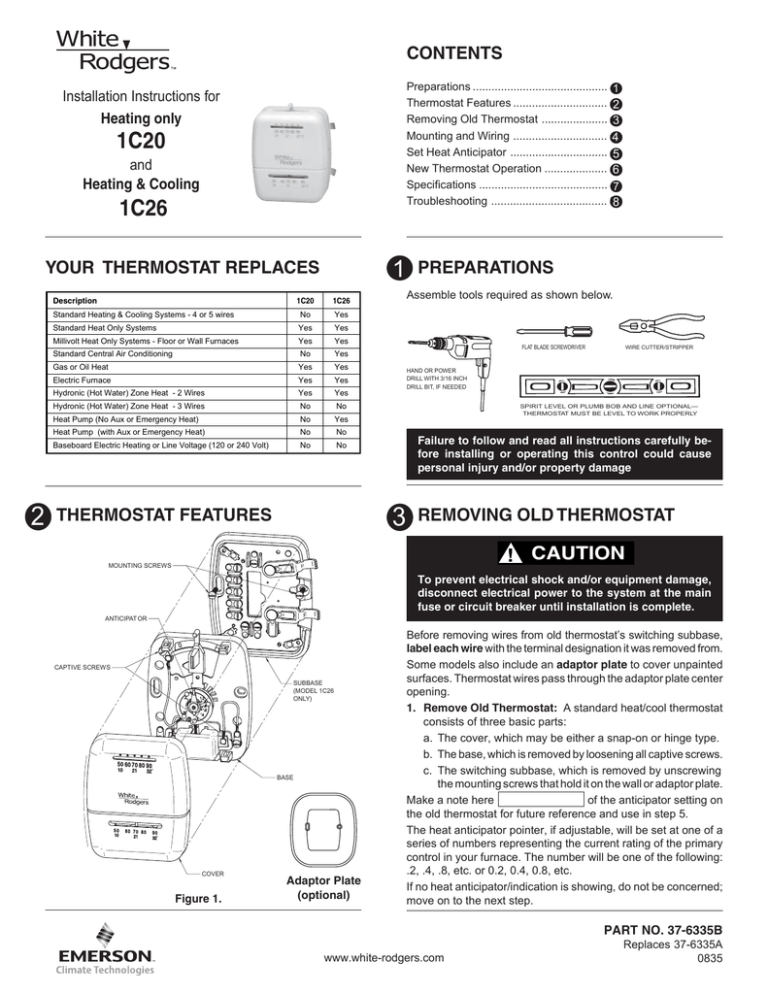 Installation Instructions Emerson Climate Technologies