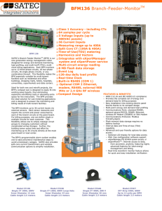 BFM136 Branch-Feeder-MonitorTM