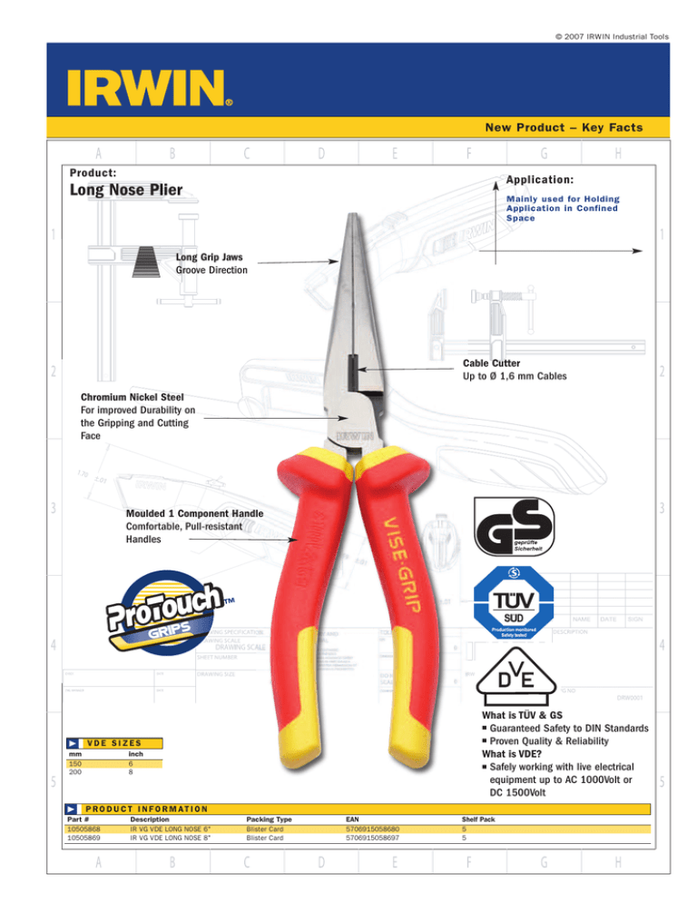 Long Nose Plier