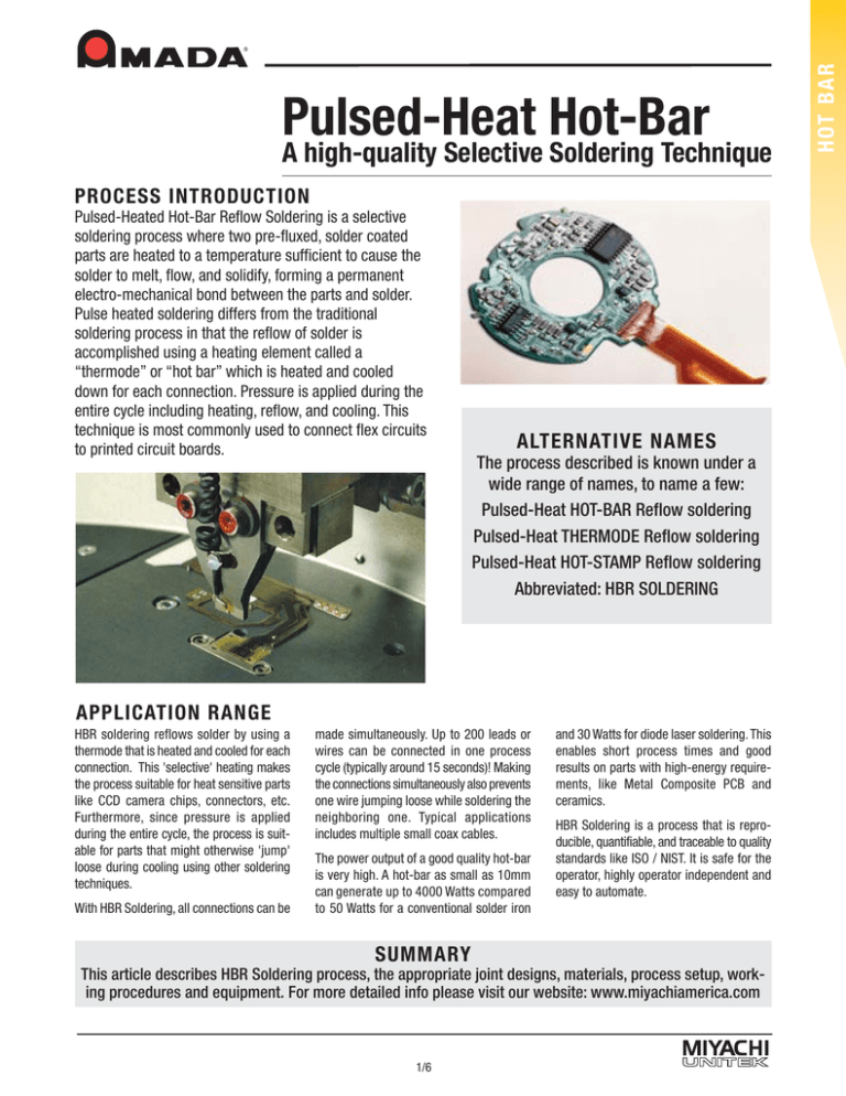 Reflow Soldering Process Overview