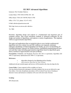 EE-381V-Advanced-Algorithms-Syllabus