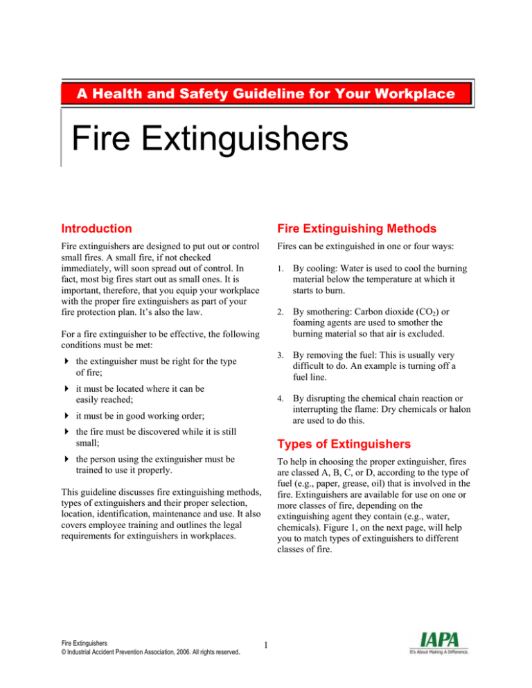 Fire Extinguishers